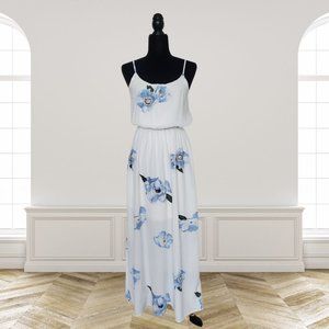 Dex Maxi Floral Dress Waistband and Adjustable Strap